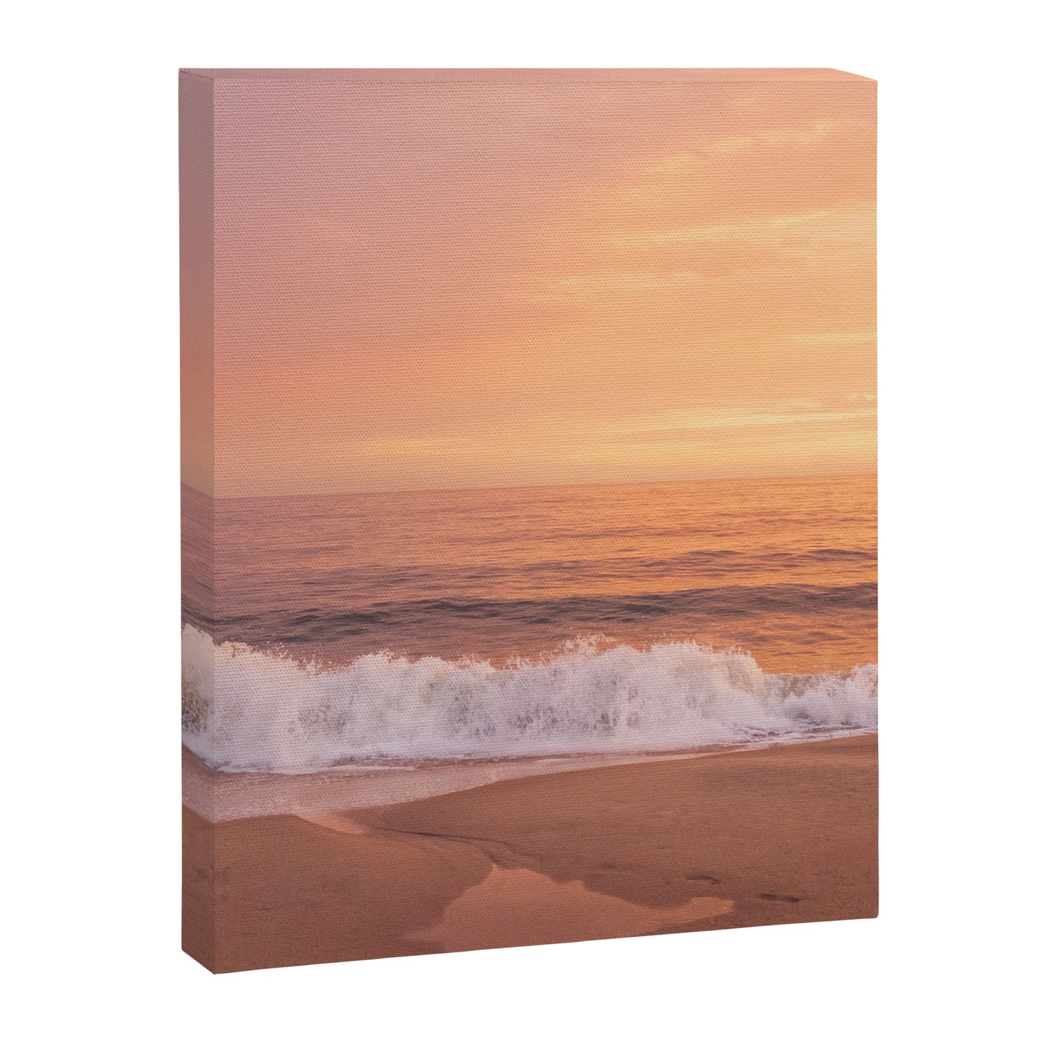 Sunshine , sea , good vibes . Golden beach relaxing moment Canvas Print Gallery Image 6