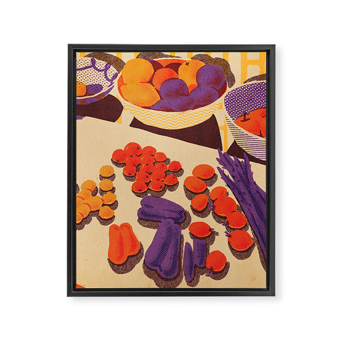Asparagus  Framed Canvas Print Gallery Image 1