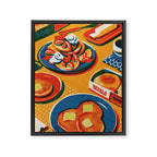 Breakfast O Framed Canvas Print Gallery Image 8