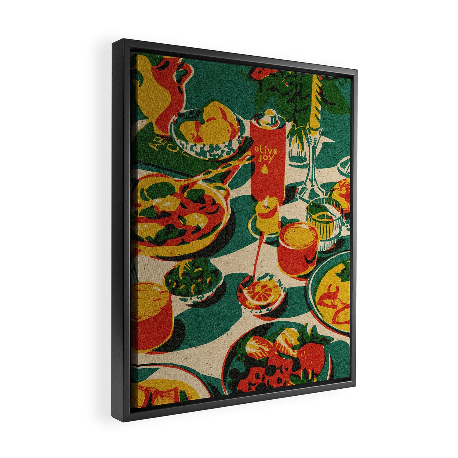 Brunch Framed Canvas Print Gallery Image 2