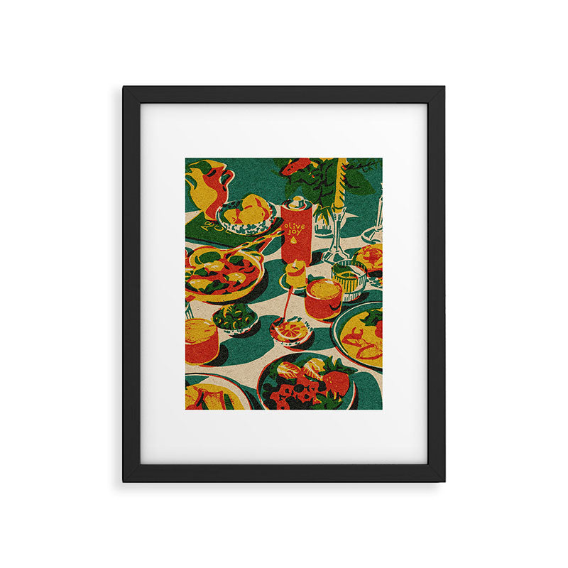 Brunch Framed Art Print Gallery Image 6