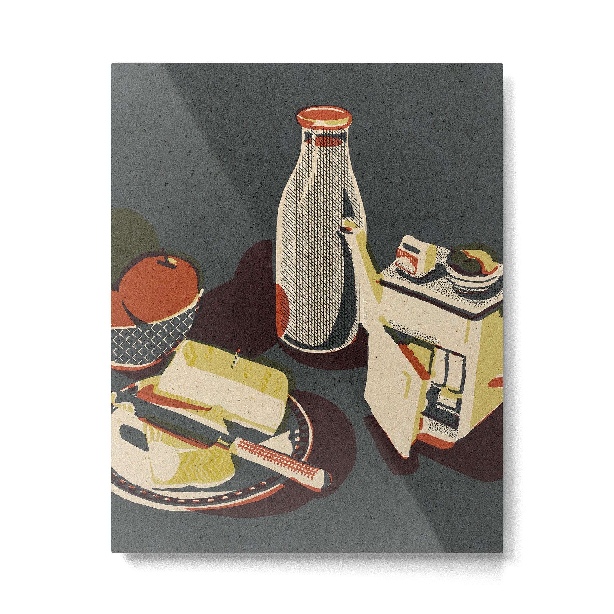 Butter Metal Print Gallery Image 6