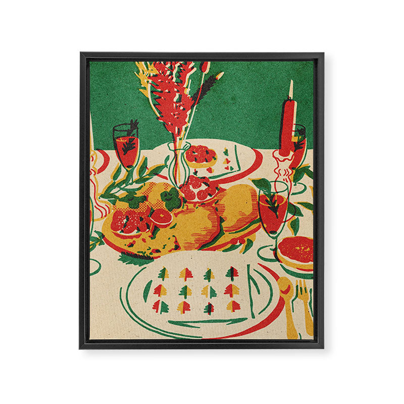 Celebrate everyday Framed Canvas Print Gallery Image 8