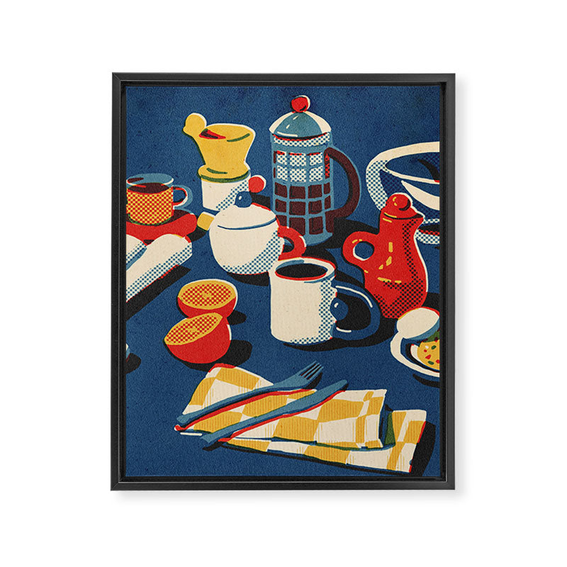 coffeeStory Framed Canvas Print Gallery Image 8