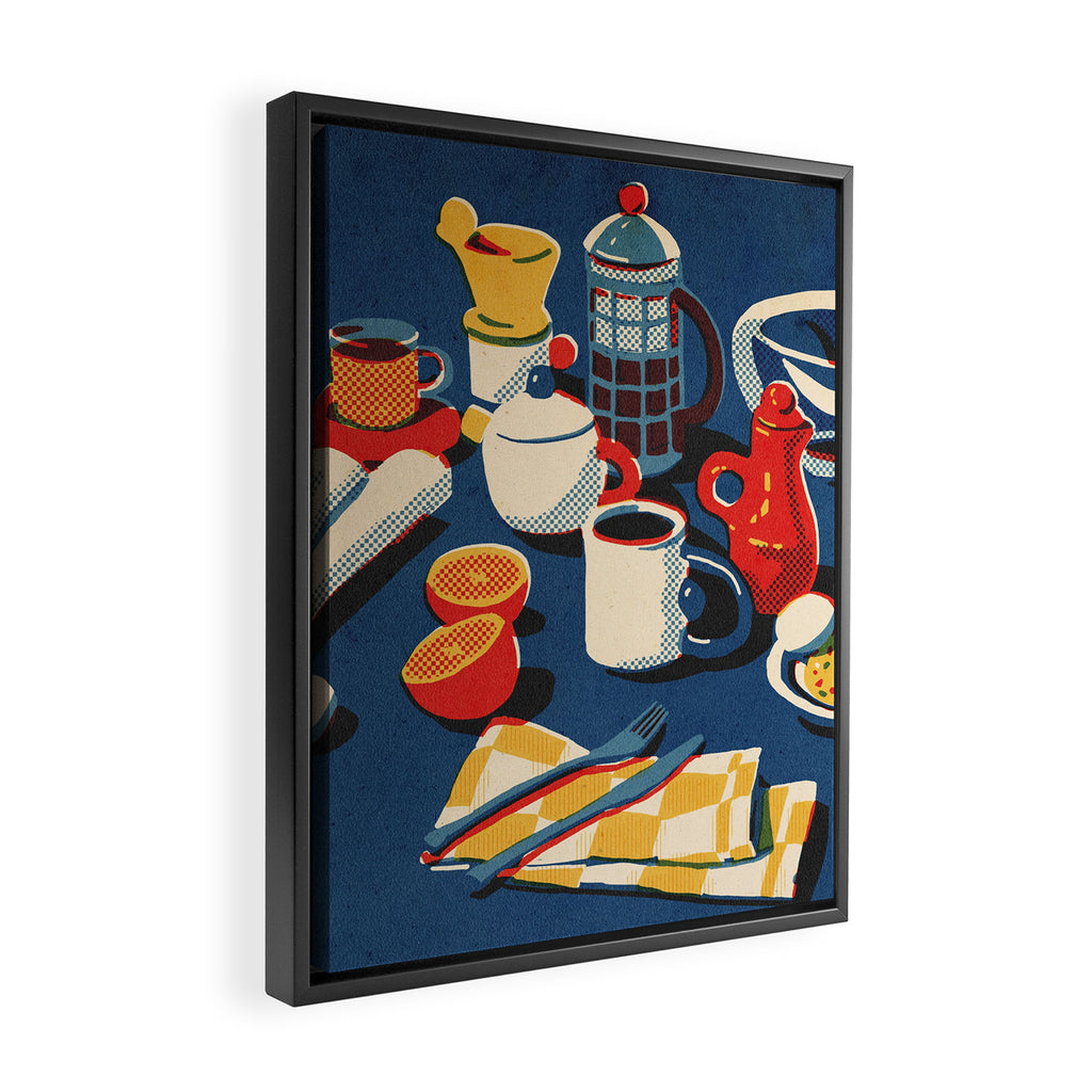coffeeStory Framed Canvas Print Gallery Image 2