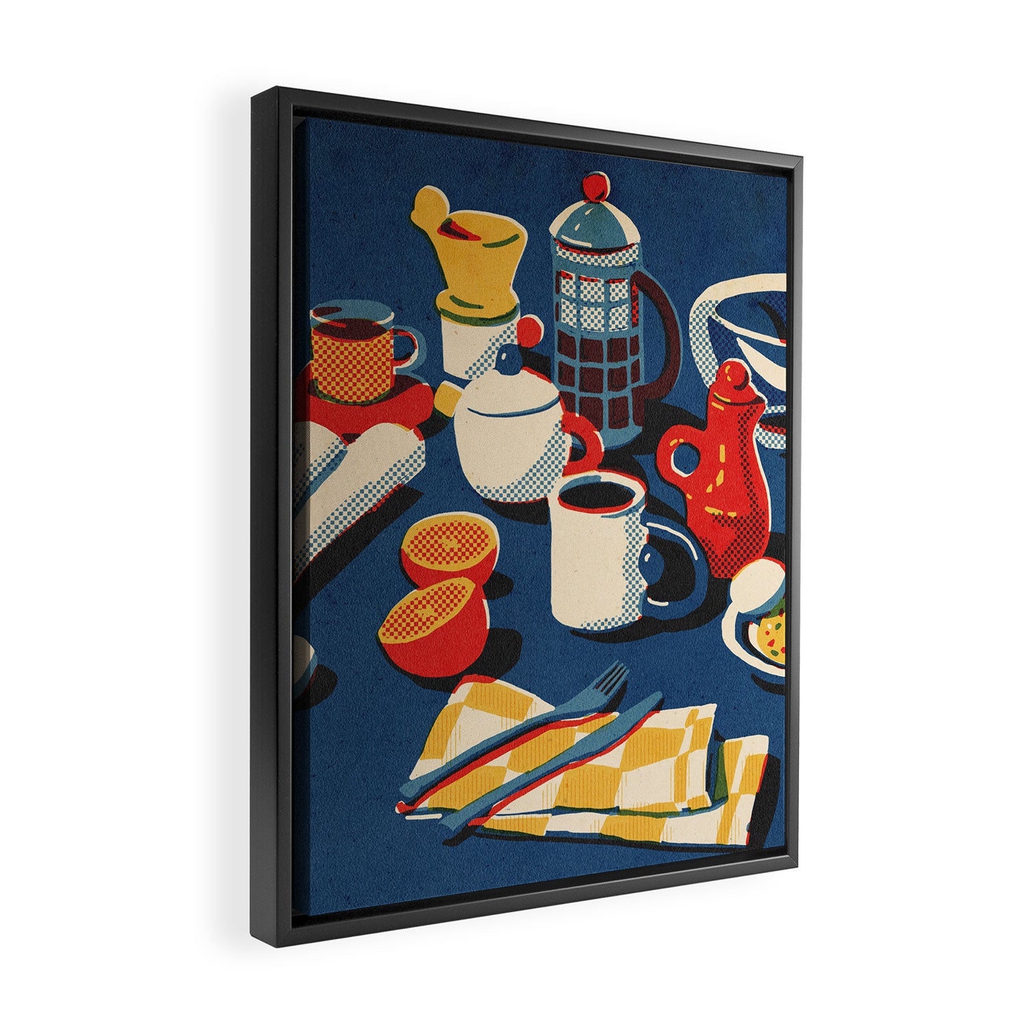 coffeeStory Framed Canvas Print Gallery Image 2