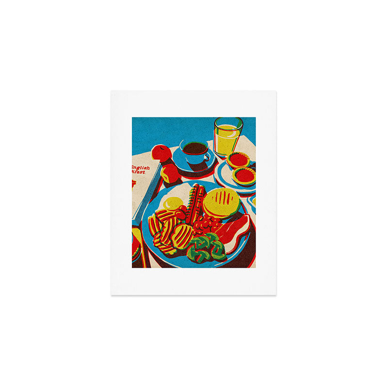 English Breakfast B Art Print Gallery Image 1