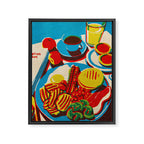 English Breakfast B Framed Canvas Print Gallery Image 8