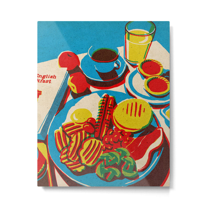 English Breakfast B Metal Print Gallery Image 1