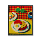 English Breakfast Y Framed Canvas Print Gallery Image 8