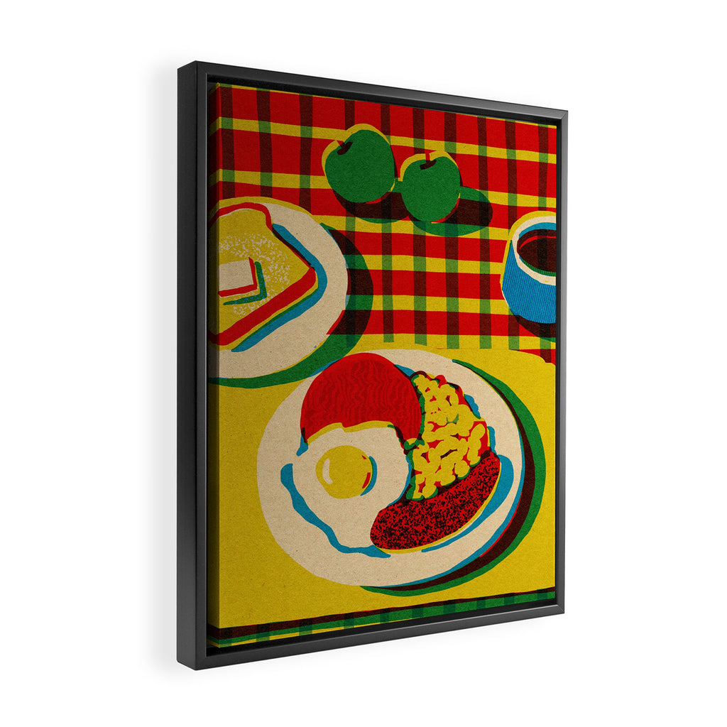 English Breakfast Y Framed Canvas Print Gallery Image 2