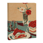 Flower and Cake Canvas Print Gallery Image 8