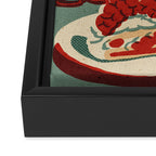Flower and Cake Framed Canvas Print Gallery Image 3