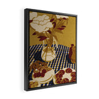 Flowers Peony Framed Canvas Print Gallery Image 2