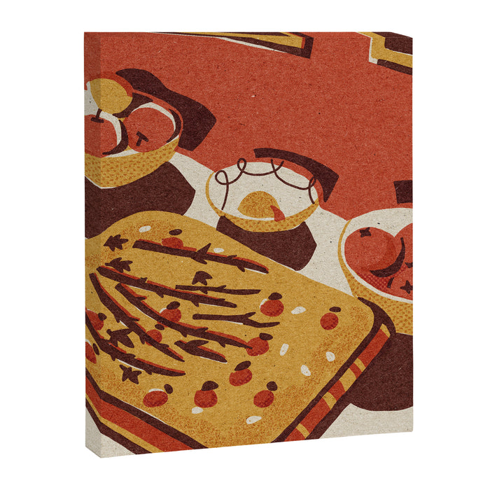 Focaccia  Canvas Print Gallery Image 1