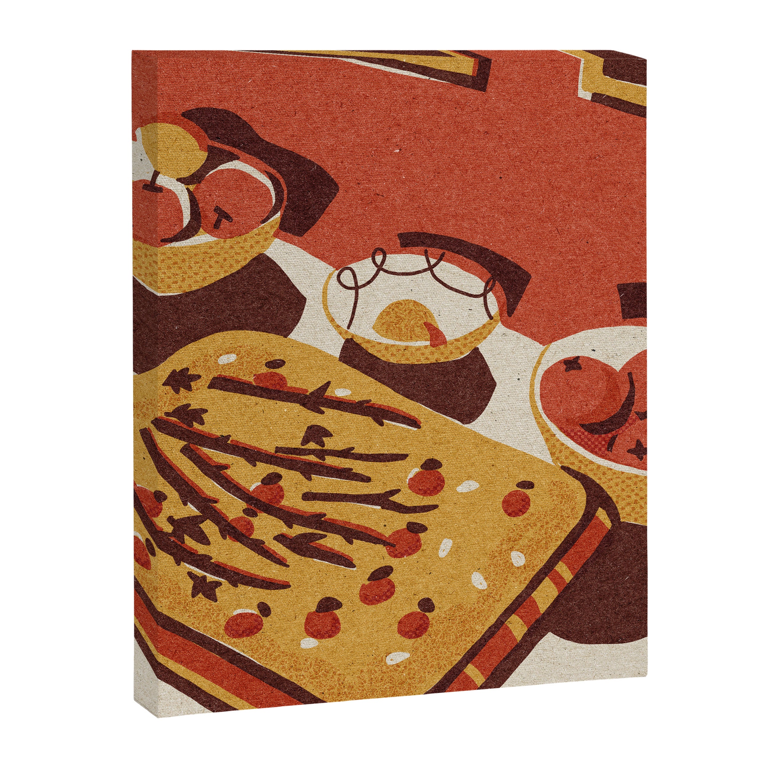 Focaccia  Canvas Print Gallery Image 8