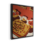 Focaccia  Framed Canvas Print Gallery Image 2