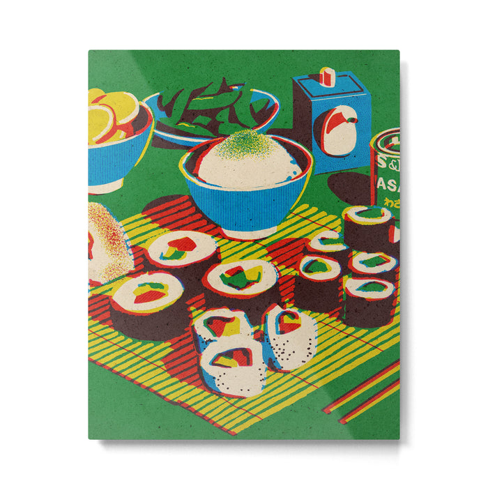 Japanese Sushi Metal Print Gallery Image 1