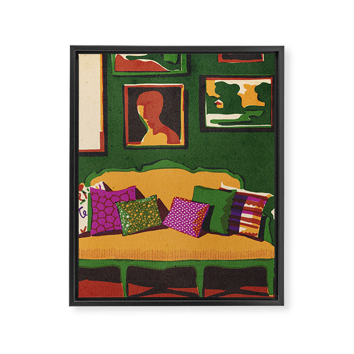 Leisure time Framed Canvas Print Gallery Image 1