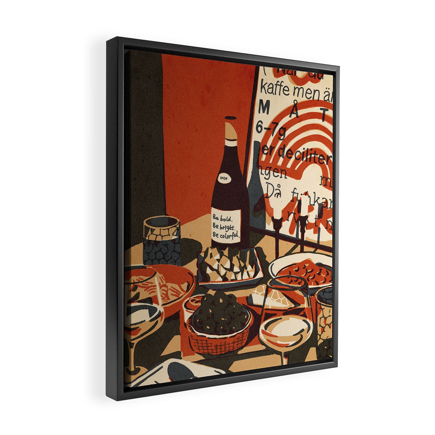 Memory Time Framed Canvas Print Gallery Image 2