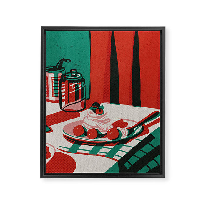 Mini Tomato Framed Canvas Print Gallery Image 1