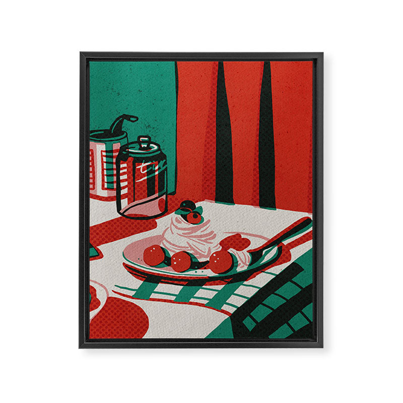 Mini Tomato Framed Canvas Print Gallery Image 8
