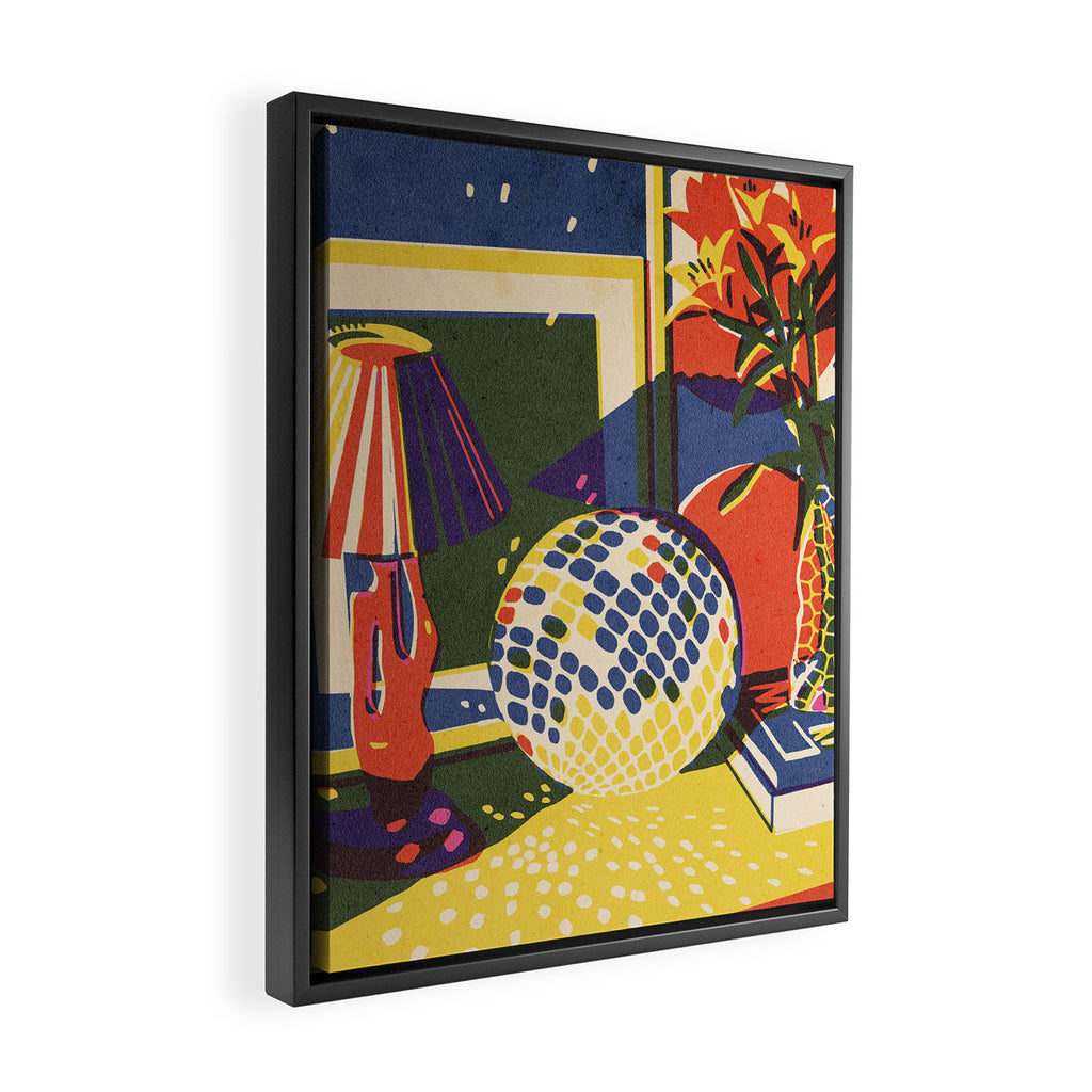 Mirrorball Framed Canvas Print Gallery Image 2