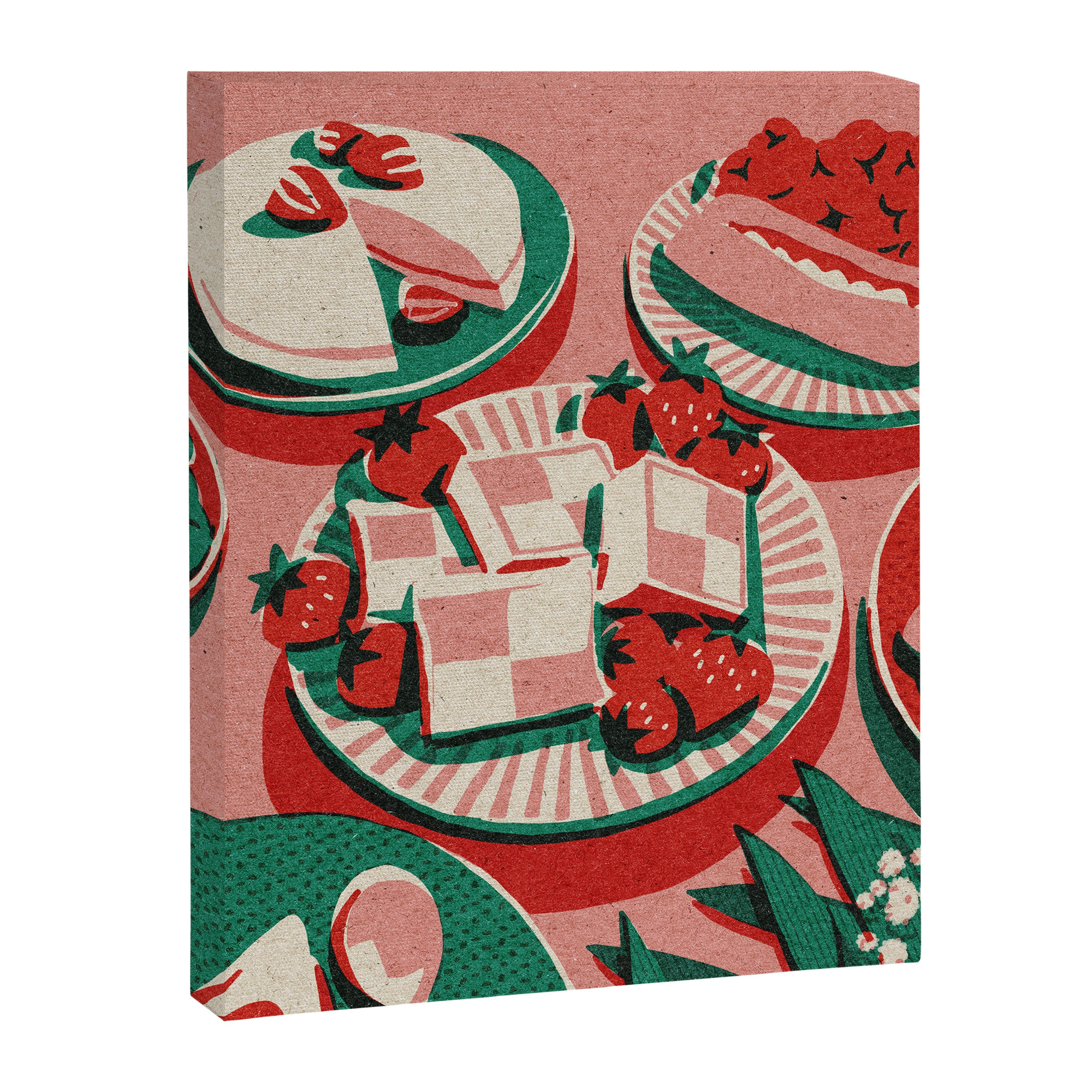 Yum Cakes Canvas Print Gallery Image 8