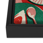 Yum Cakes Framed Canvas Print Gallery Image 3
