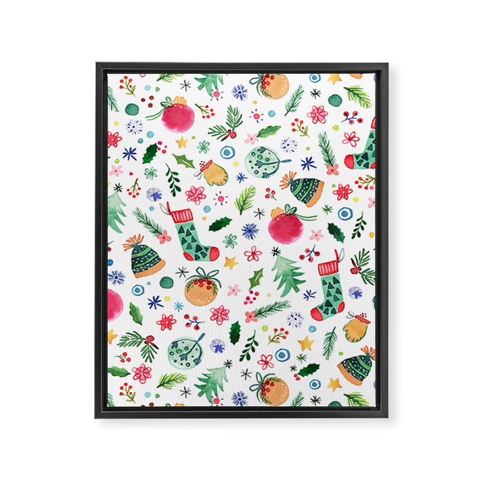 Holiday 2025 Christmas decor favorite things Framed Canvas Print Gallery Image 1