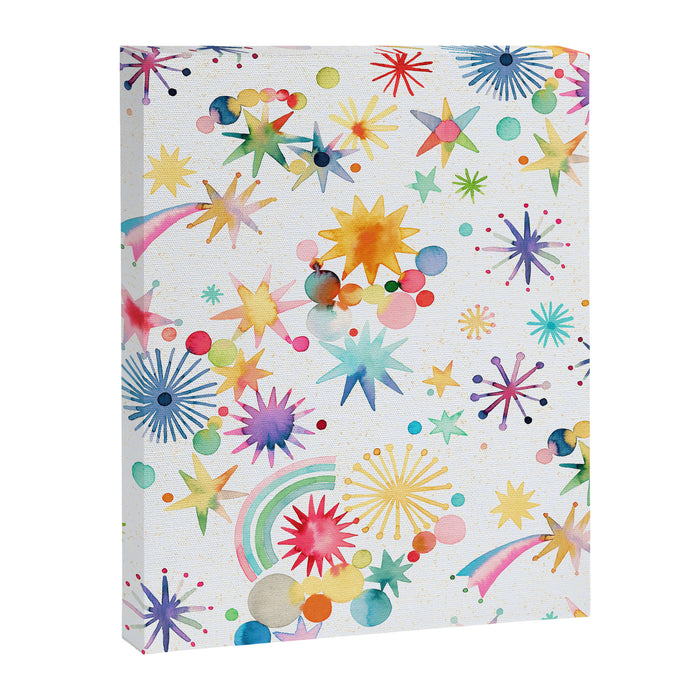 Holiday 2025 Shooting Stars Sky Canvas Print Gallery Image 1