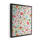 Holiday 2025 Sweets, Gifts and Candies Framed Canvas Print Gallery Image 2
