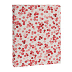 Holiday Confetti Christmas Dots Red Canvas Print Gallery Image 6
