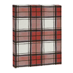 Holiday Plaids - Rustic checks Red Canvas Print Gallery Image 8