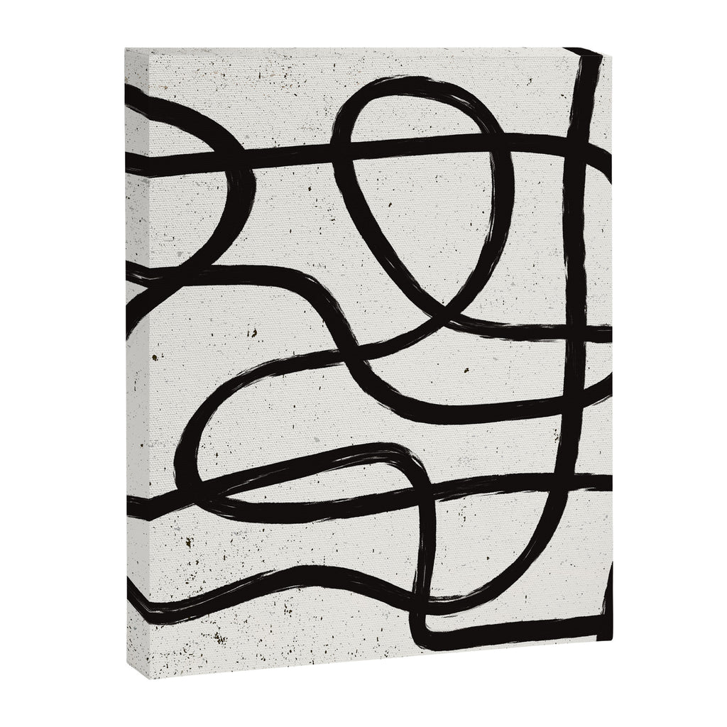 Japandi Minimal Marker Shapes Canvas Print Gallery Image 6