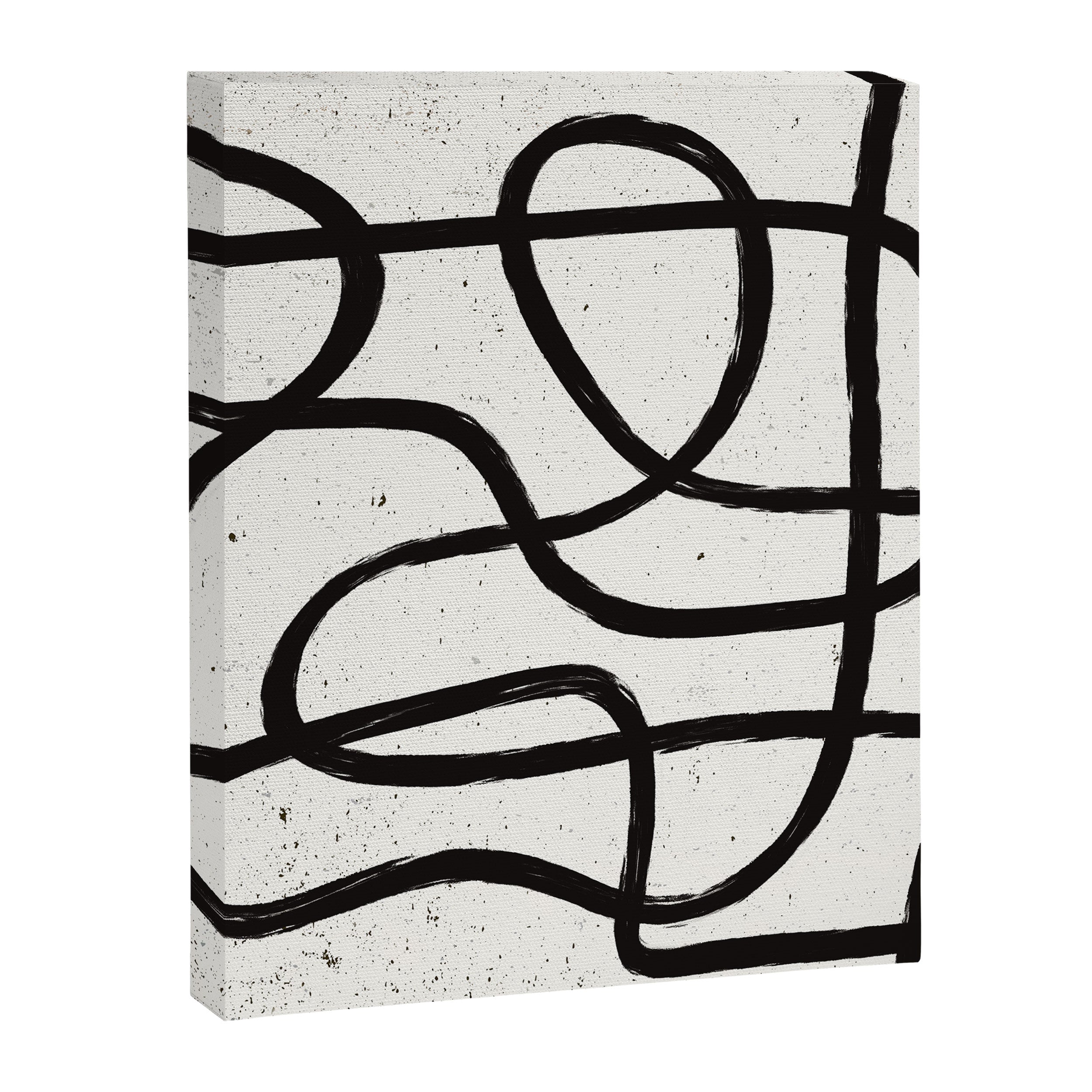 Japandi Minimal Marker Shapes Canvas Print Gallery Image 6
