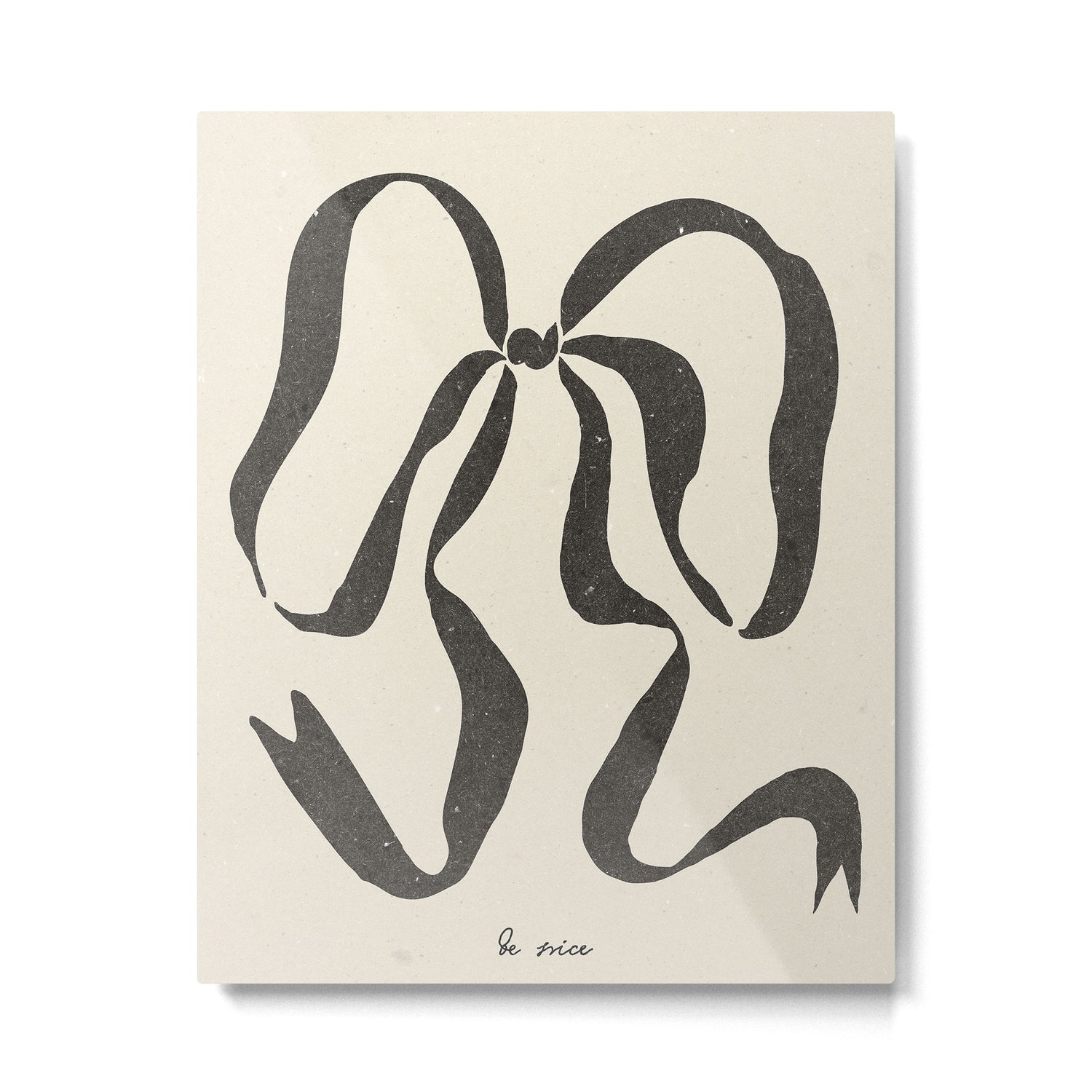 Bow ribbon 03   Metal Print Gallery Image 4