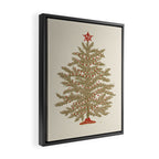 Christmas tree 02 Framed Canvas Print Gallery Image 2