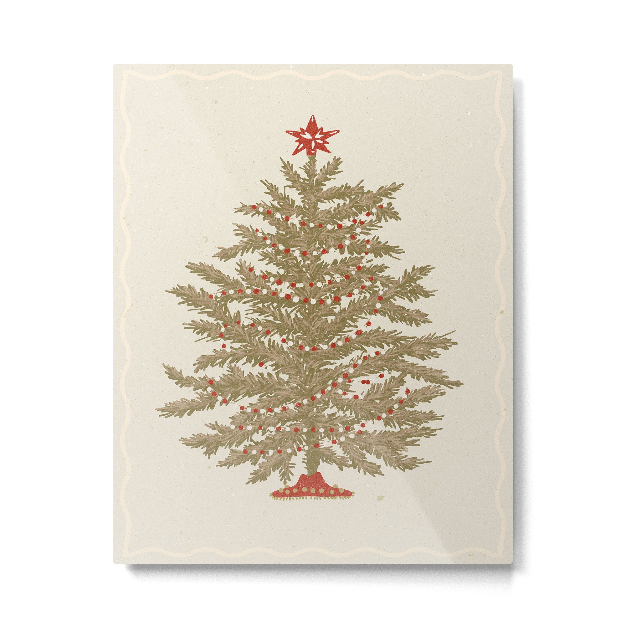 Christmas tree 02 Metal Print Gallery Image 4