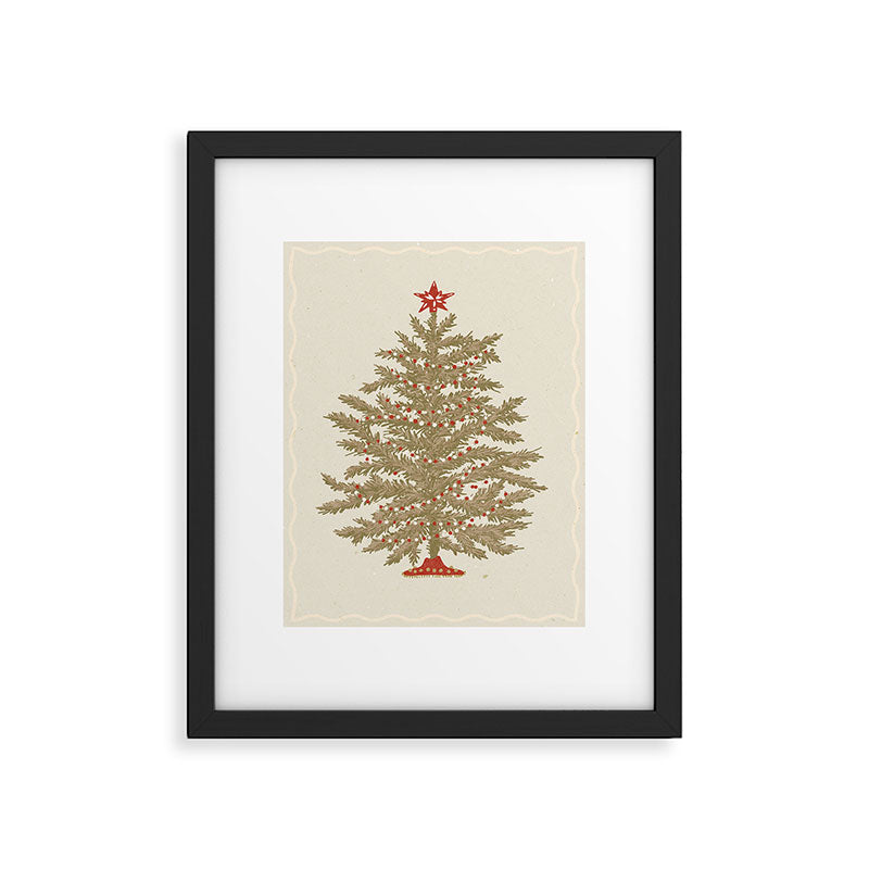 Christmas tree 02 Framed Art Print Gallery Image 5