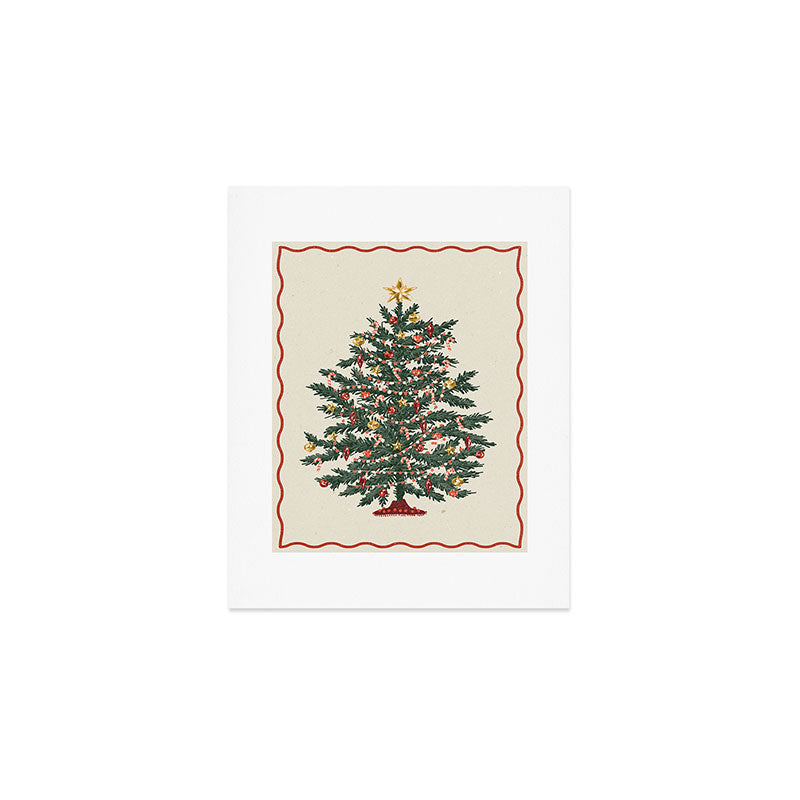 Christmas tree Art Print Gallery Image 1