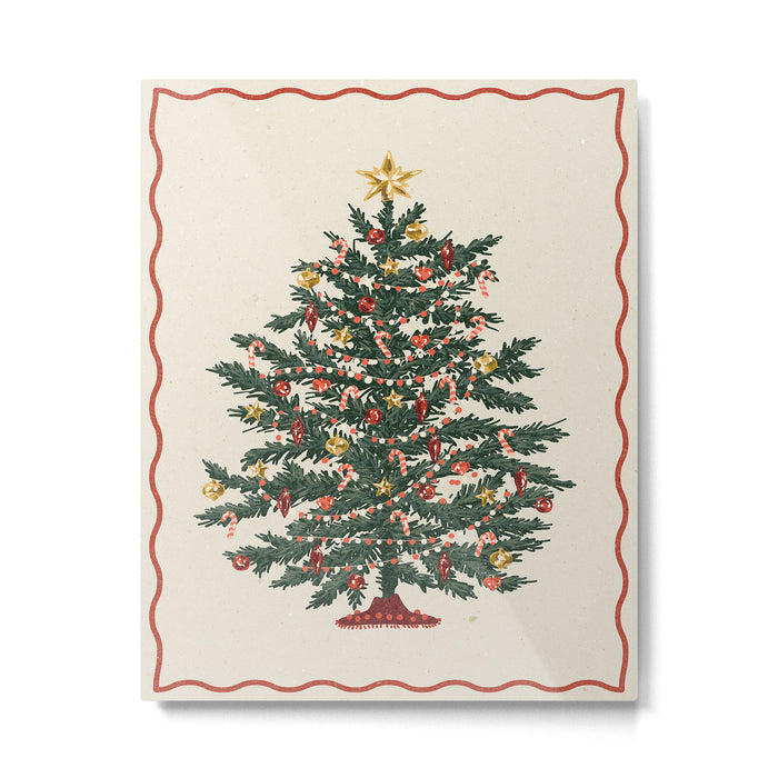 Christmas tree Metal Print Gallery Image 1