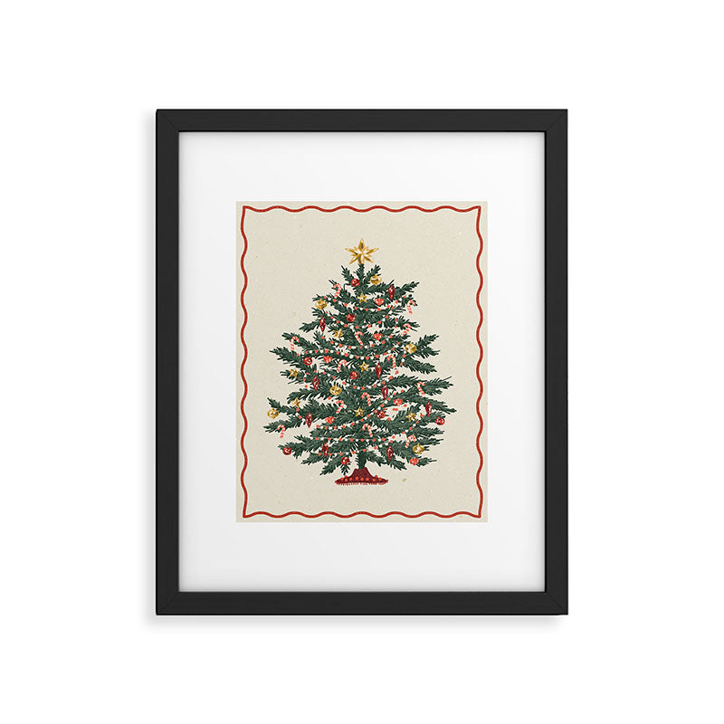 Christmas tree Framed Art Print Gallery Image 5