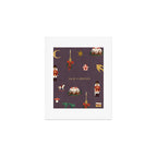 Cozy Christmas Things Art Print Gallery Image 1