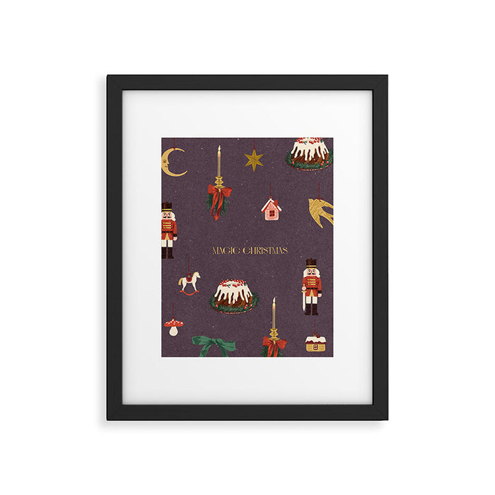 Cozy Christmas Things Framed Art Print Gallery Image 1