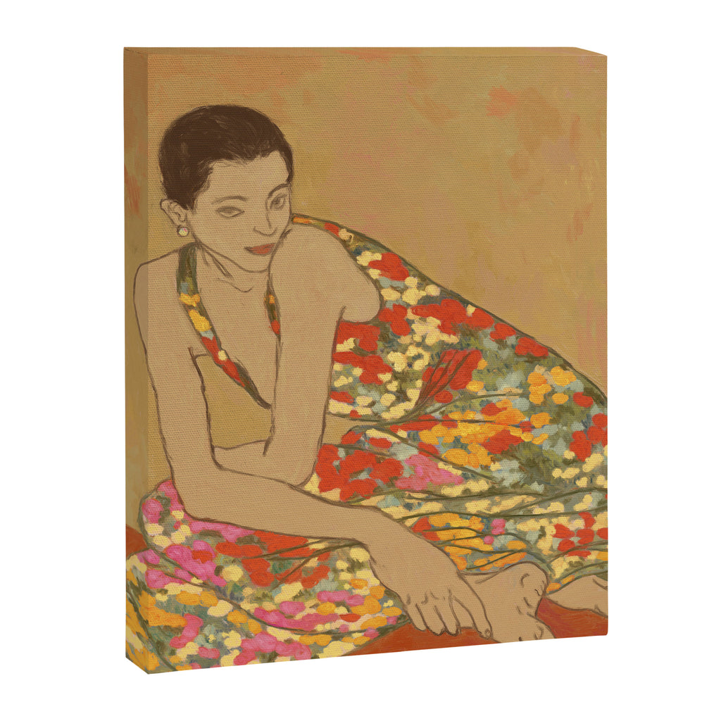 Flower dress  Canvas Print Gallery Image 6