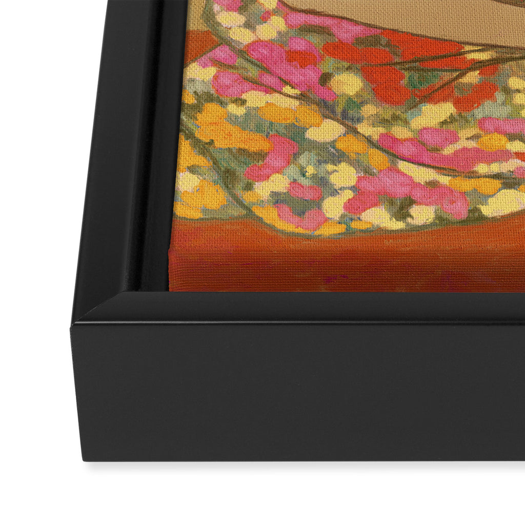 Flower dress  Framed Canvas Print Gallery Image 3