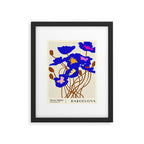 Flower Market, Barcelona, Modern botanical style Framed Art Print Gallery Image 5