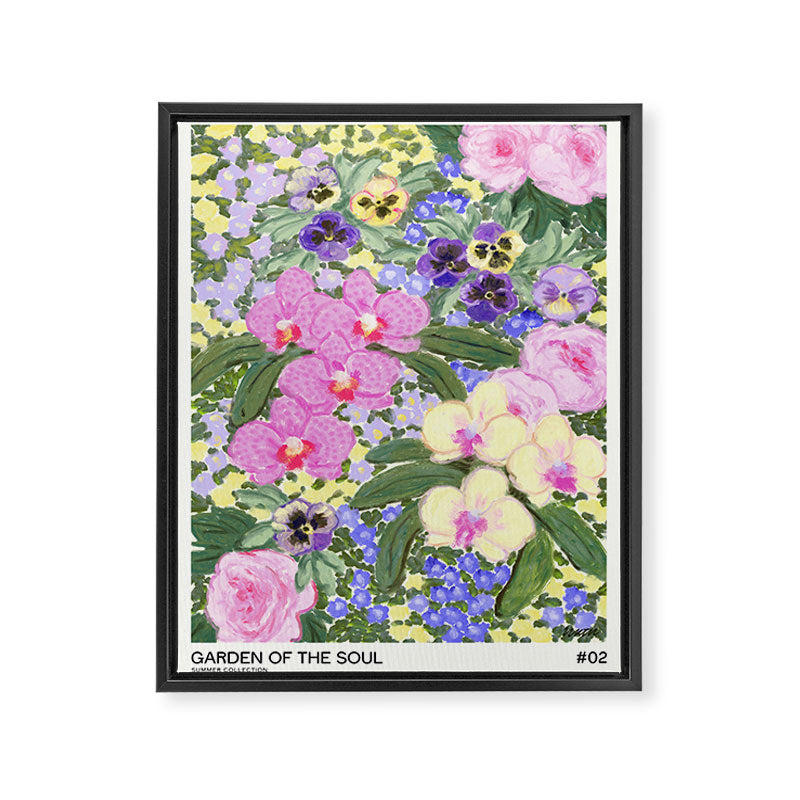 Garden of the soul  Framed Canvas Print Gallery Image 6