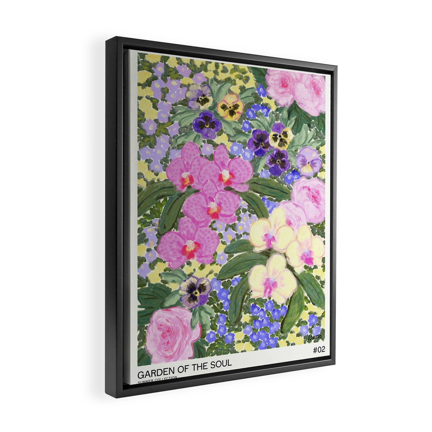 Garden of the soul  Framed Canvas Print Gallery Image 2